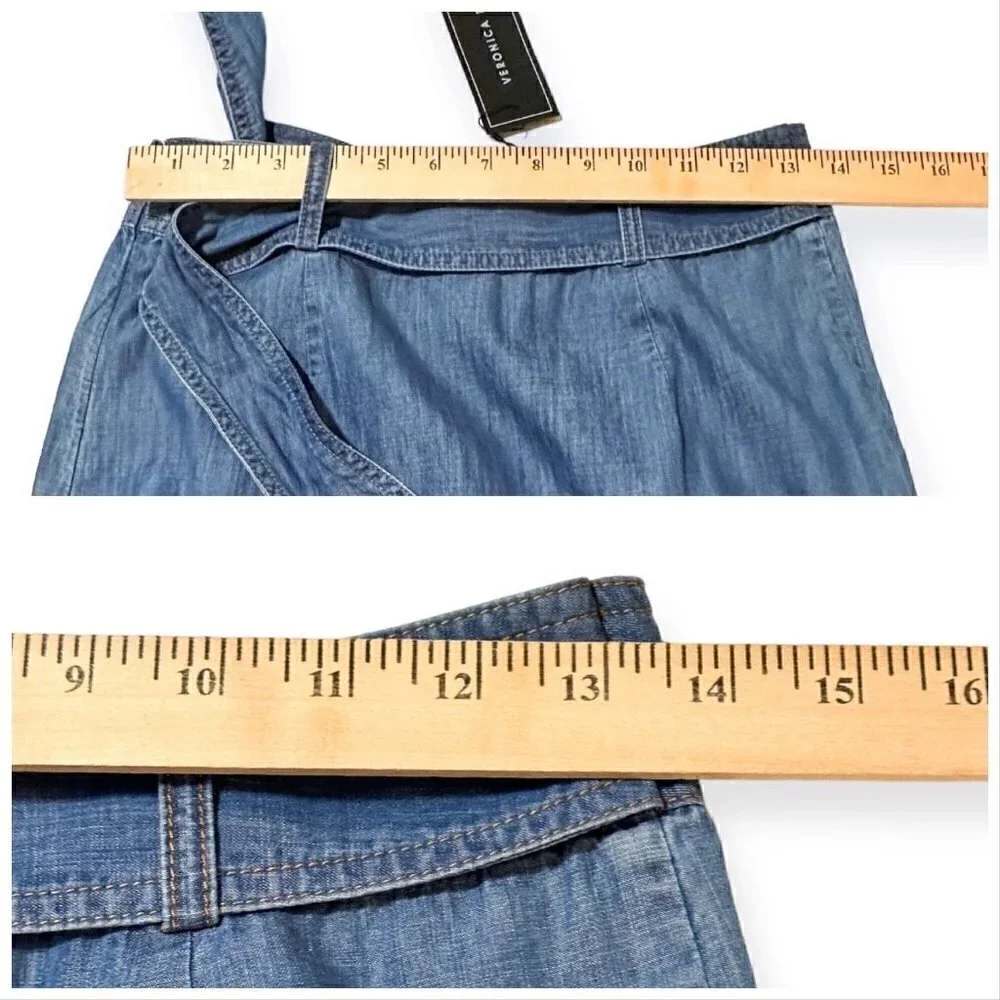 Veronica‎ beard Memphis Denim skirt, Size 0, NWT
